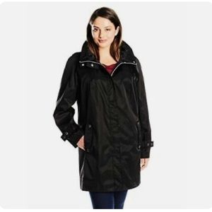 Calvin Klein Women's Black Trench Coat